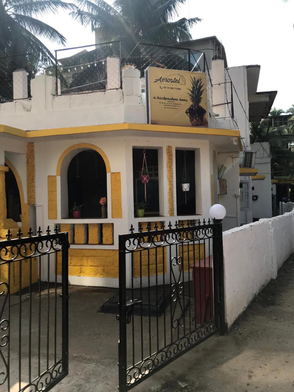 Aerostel - Backpacker'S Hostel In Goa Calangute Dış mekan fotoğraf